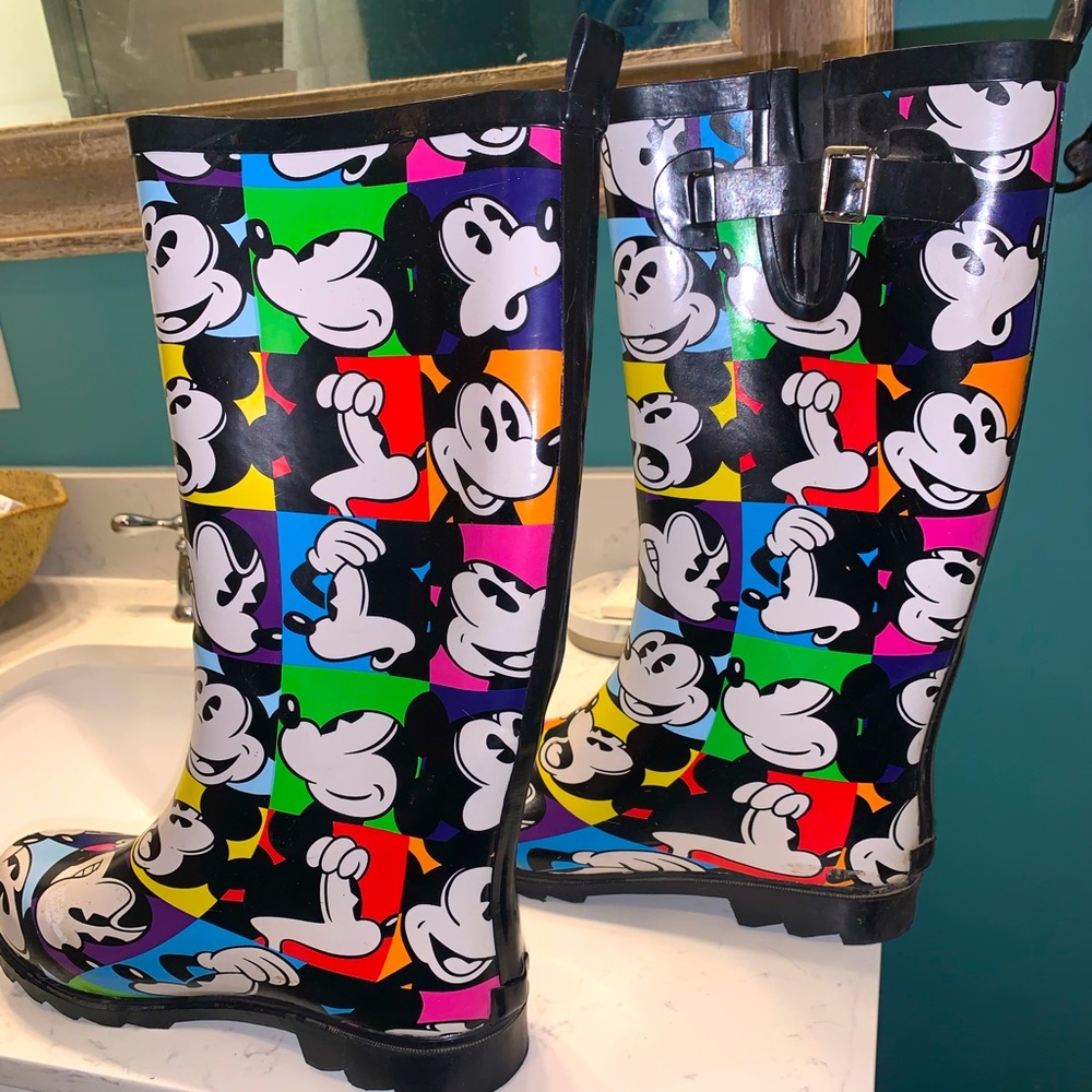 Disney Mickey Mouse Pop Art Rainboots
